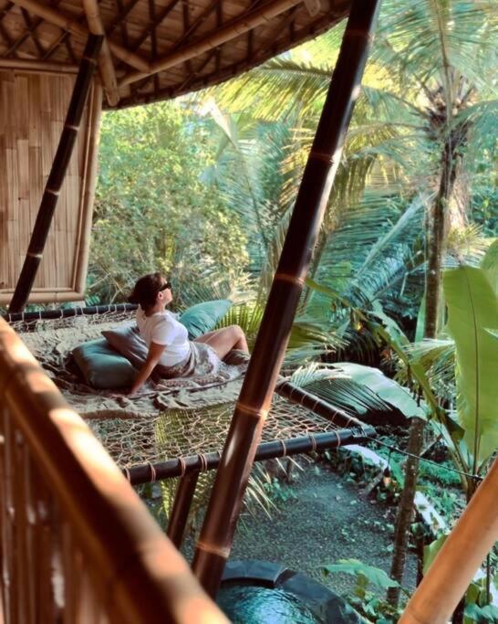 Eco Bamboo Island Bali - Bamboo House #4 Villa Selat Exterior photo