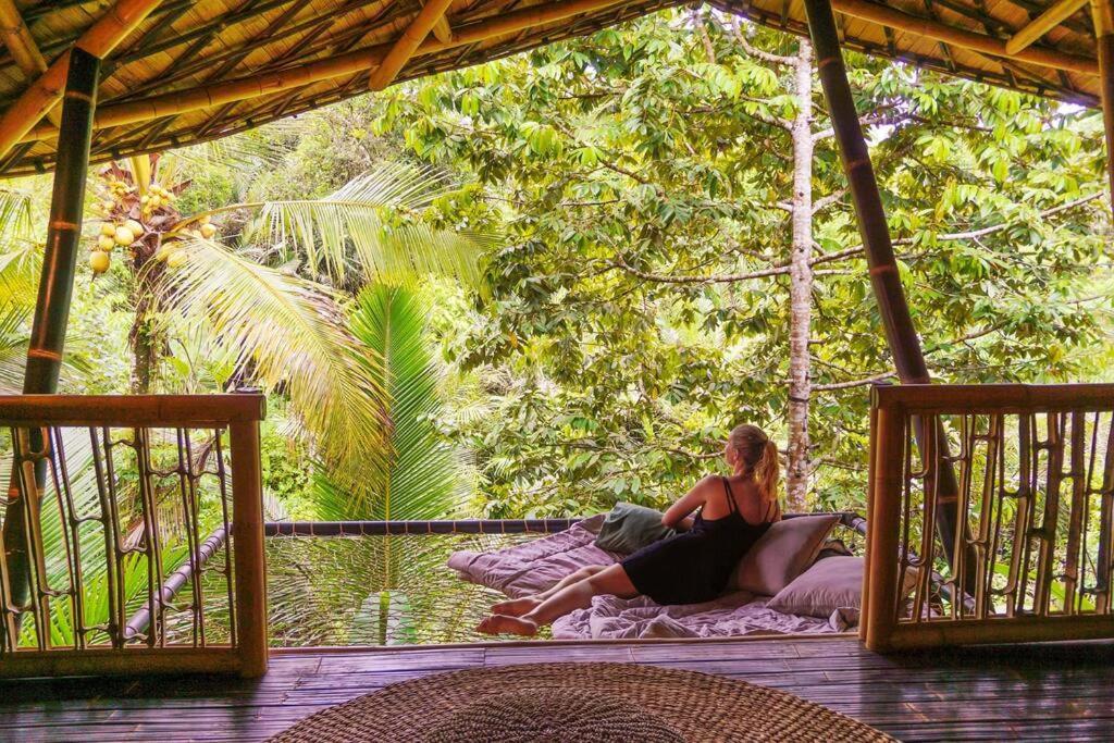 Eco Bamboo Island Bali - Bamboo House #4 Villa Selat Exterior photo