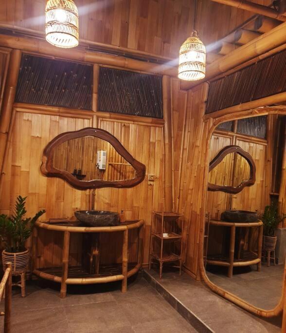 Eco Bamboo Island Bali - Bamboo House #4 Villa Selat Exterior photo
