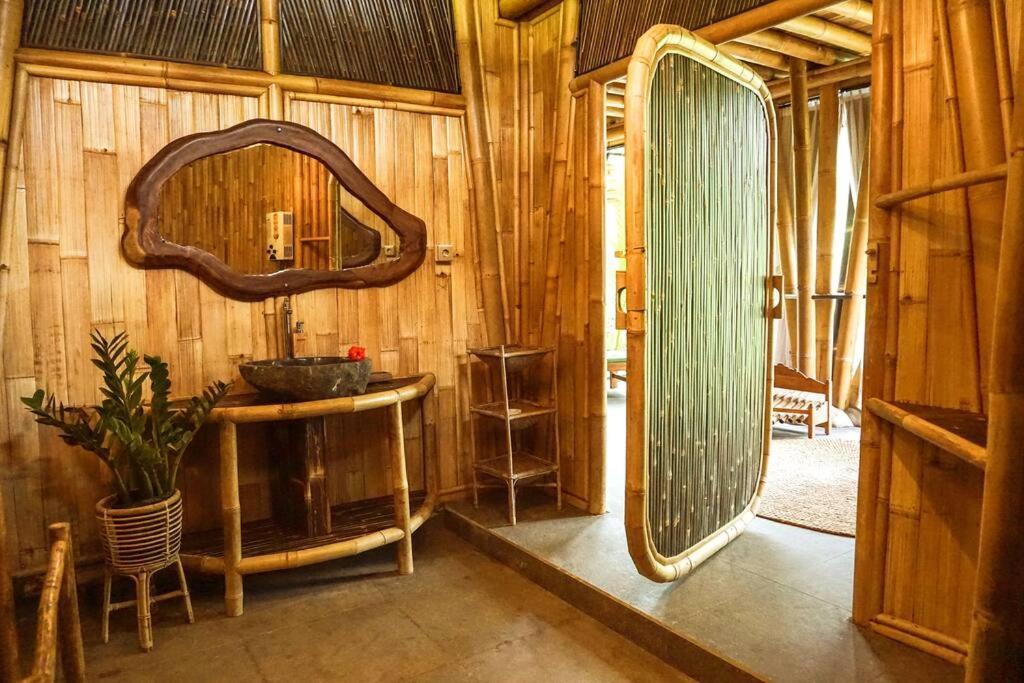 Eco Bamboo Island Bali - Bamboo House #4 Villa Selat Exterior photo