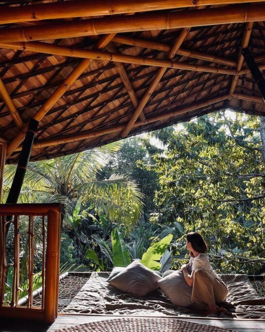 Eco Bamboo Island Bali - Bamboo House #4 Villa Selat Exterior photo