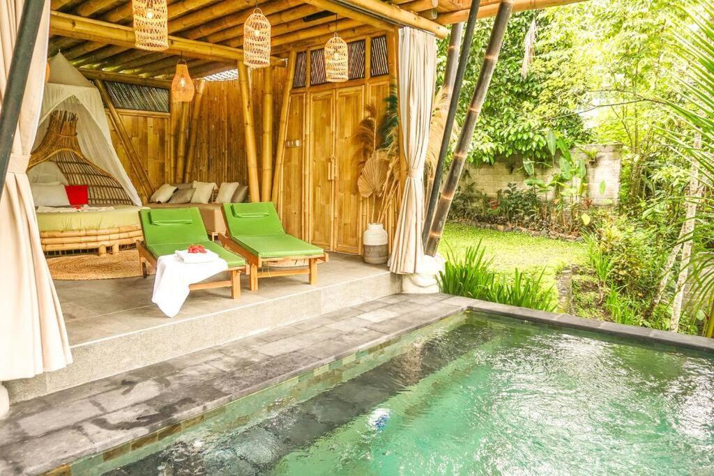 Eco Bamboo Island Bali - Bamboo House #4 Villa Selat Exterior photo